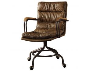 Harith Executive Office Chair in Vintage Whiskey