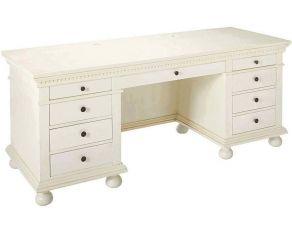 Gustave Executive Desk in Cream