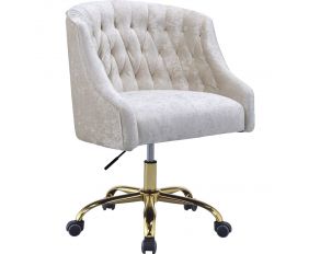 Levian Office Chair in Vintage Cream and Gold