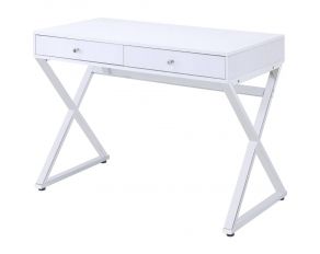 Coleen Writing Desk in White