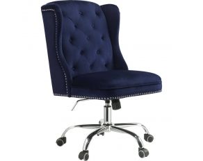 Jamesia Office Chair in Midnight Blue