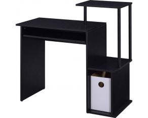 Lyphre Computer Desk in Black Finish