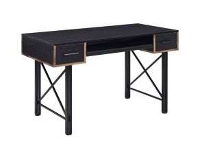 Settea Desk in Black Finish