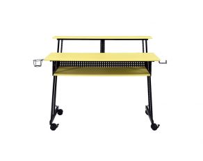 Suitor Music Desk in Yellow and Black