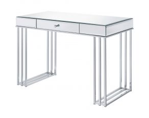 Critter Writing Desk in Mirrored and Chrome Finish