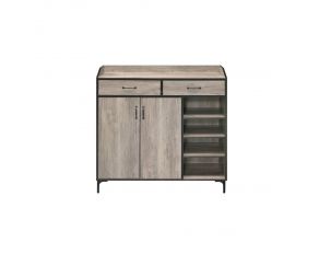 Pavati Cabinet in Rustic Gray Oak