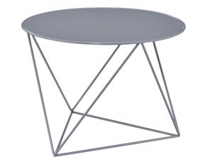 Epidia Accent Table in Gray