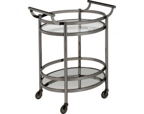 Lakelyn Serving Cart in Black