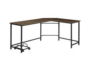 Dazenus Computer Desk in Black and Oak Finish