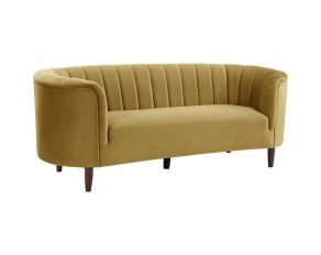 Millephri Sofa in Olive Yellow