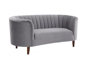 Millephri Loveseat in Gray