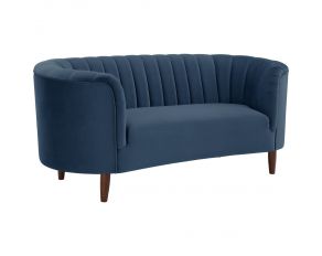 Millephri Loveseat in Blue