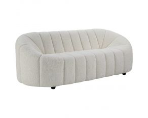 Osmash Sofa in White Teddy Sherpa