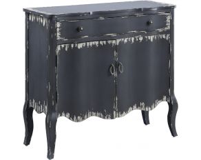 Deianira Console Table in Antique Gray Finish