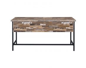 Kemper 4-Drawer Writing Desk in Salvaged Cabin