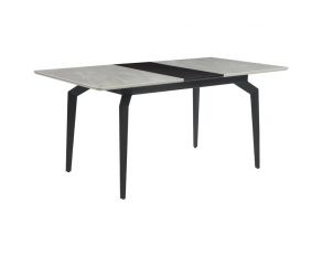 Mina Dining Table in Grey Ceramic