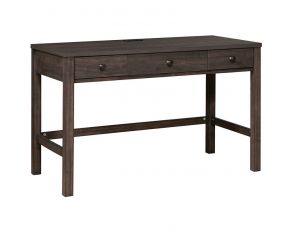 Granite Falls Desk with USB Port in Dark Wood