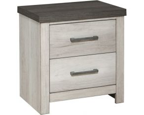 Riverwood Nightstand with USB Port in Light Wood