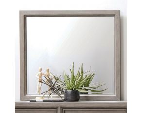 Andover Mirror in Gray