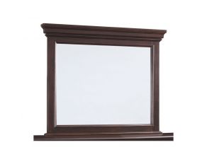 Brynhurst Bedroom Mirror in Dark Walnut