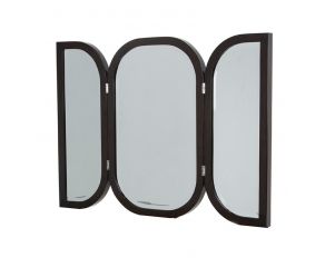 Paris Chic Vanity Wall Mirror Espresso