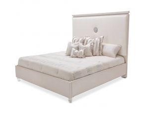 Glimmering Heights Queen Upholstered Bed in Ivory