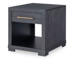 Westwood Square End Table in Charred Oak