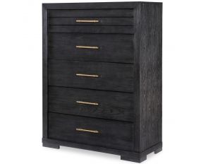 Westwood 5 Drawer Chest in Charred Oak