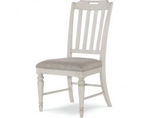 Brookhaven Slat Back Side Chair in Vintage Linen