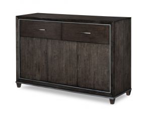 Counter Point Credenza in Satin Smoke