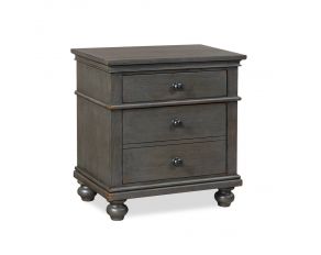 Oxford 2 Drawer Nightstand in Peppercorn