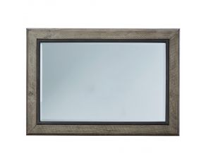 Brennagan Bedroom Mirror in Light Weathered Gray