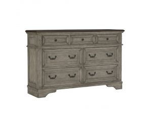 Lodenbay Dresser in Antique Gray