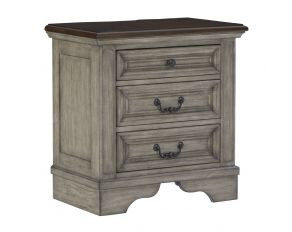 Lodenbay Nightstand in Antique Gray