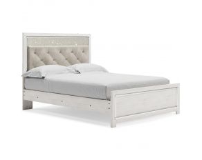 Altyra Queen Panel Bed in White