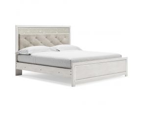 Altyra King Panel Bed in White