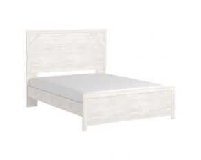 Gerridan Queen Panel Bed in Rustic White