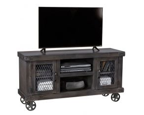 Industrial 55 inch Console in Ghost Black