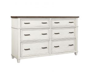 Caraway Dresser in Aged Ivory