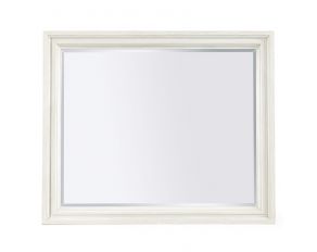 Caraway Landscape Mirror in Aged Ivory