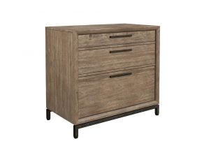 Trellis Workstation Combo File Cabinet in Desert Brown