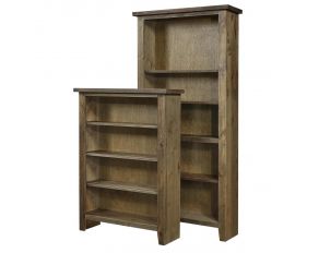 Alder Grove 60 inch Bookcase in Brindle