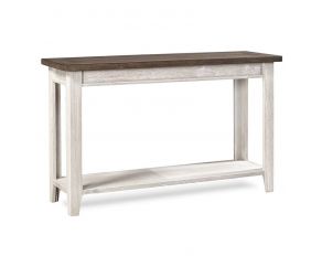 Eastport Sofa Table in Drifted White