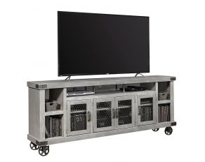 Industrial 84 inch Console in Lighthouse Grey