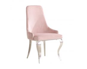 Antoine Dining Chair in Light Pink