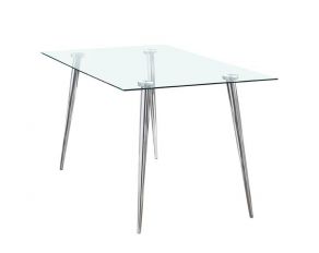 Gilman Dining Table in Chrome