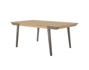 Nogales Wooden Dining Table in Acacia And Coastal Grey