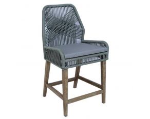 Athens Counter Height Chair in Grey