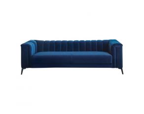 Chalet Tuxedo Arm Sofa in Blue