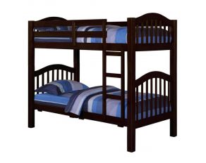 Acme Furniture Heartland Twin/Twin bunk bed in Espresso Finish